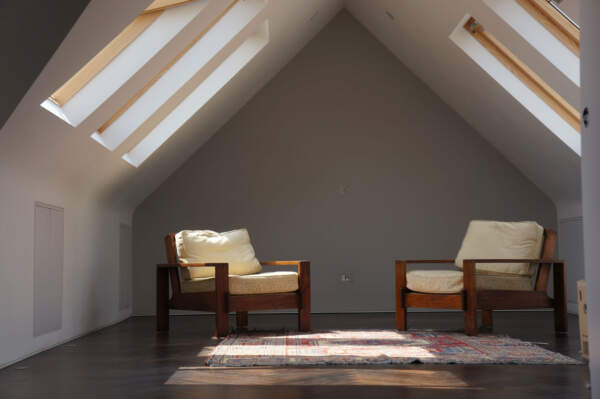 loft room, skylights, light, loft conversion, conservation area.