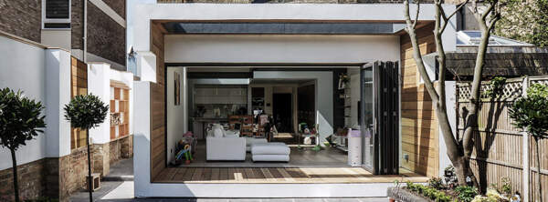 two storey side extension, Mount Ararat Road, Richmond, hard landscaping, garden design,