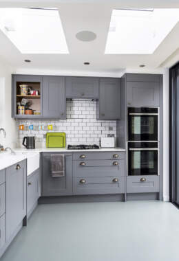field lane grey kitchen