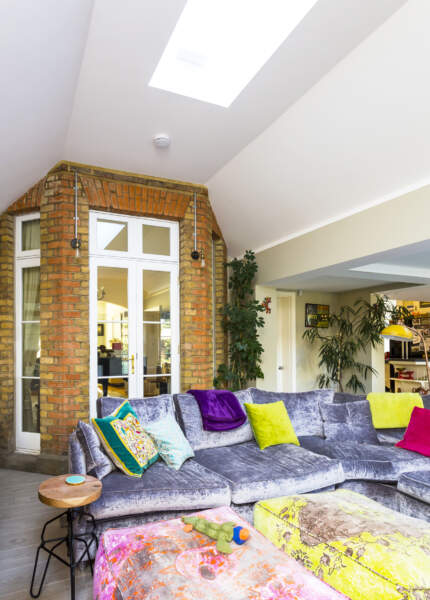 TPR colourful interior design