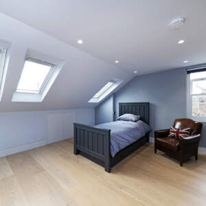 Loft bedroom