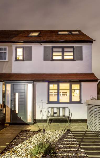 1930's refurbished home by architects in Teddington