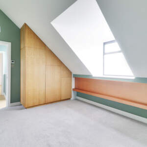 Bedroom, 2 bed flat, Hampton