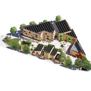 Birdseye view - The Precinct