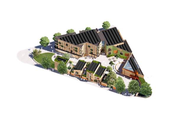 The Precinct - Birdseye view