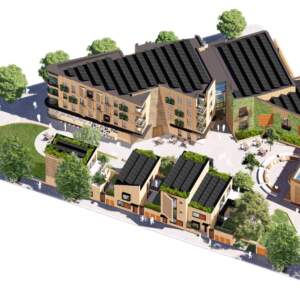 Birdseye view - The Precinct