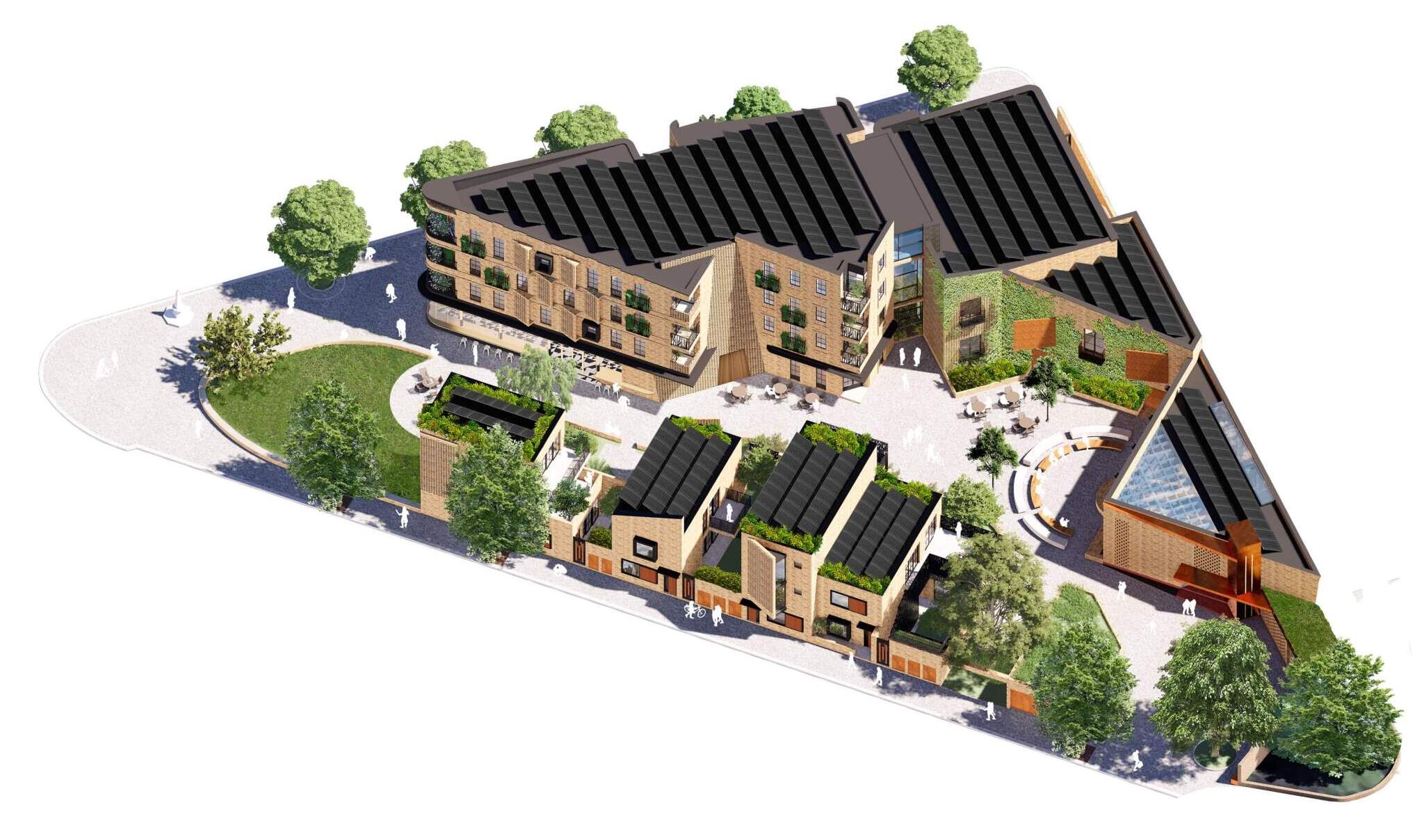 The Precinct - Birdseye view