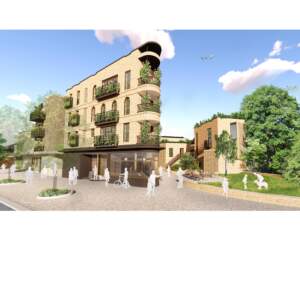 View from Park Road - Render